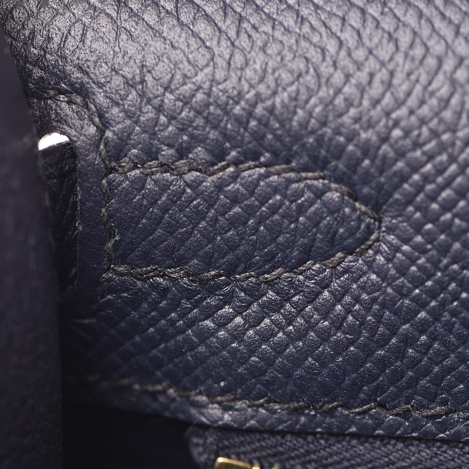 Hermes Epsom Kelly Sellier 25 Bleu Indigo 36 of 43