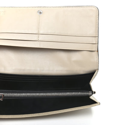 Loewe Calfskin Anagram Embossed Continental Wallet Light Oat 5 of 6