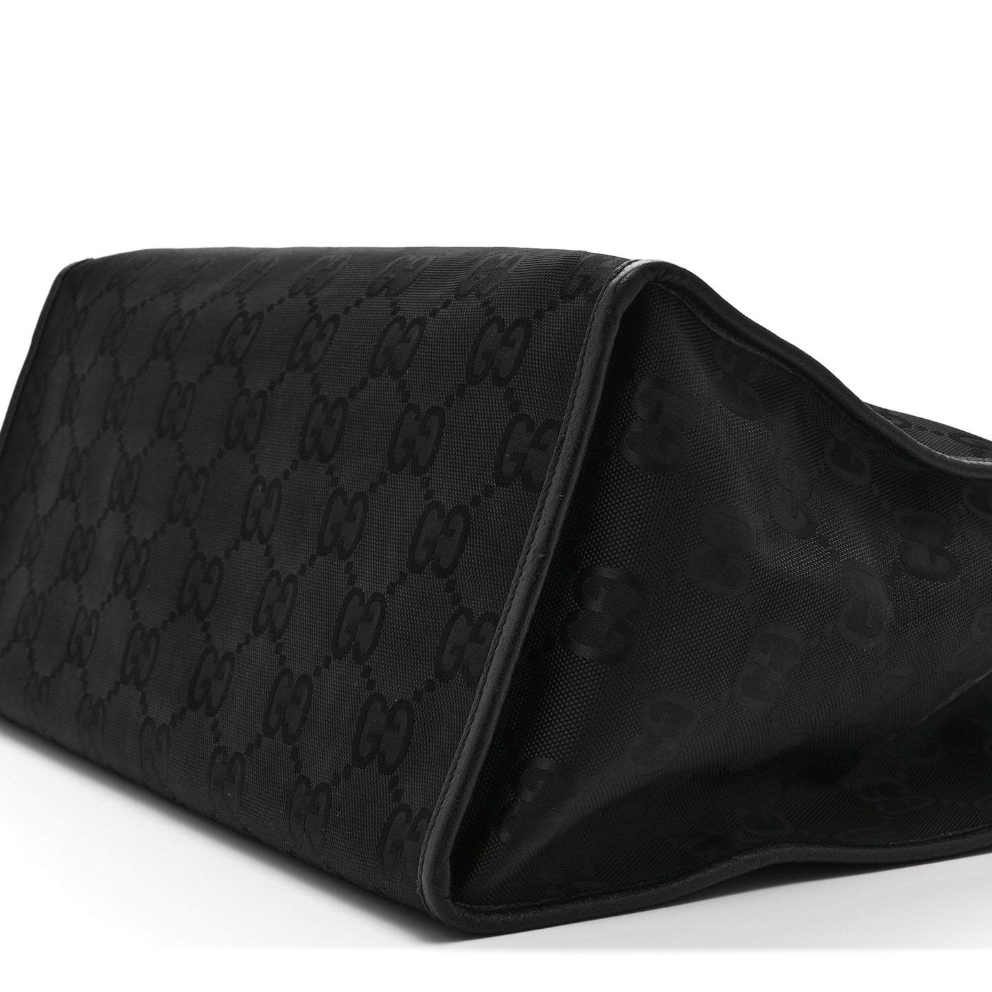 Econyl Nylon Monogram Large Off The Grid Tote Bag Black