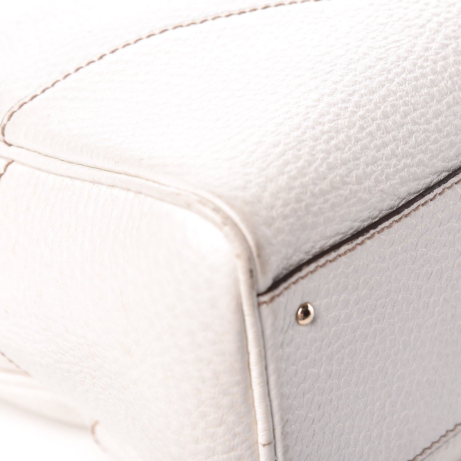Gucci Calfskin Hasler Boston White 10 of 13