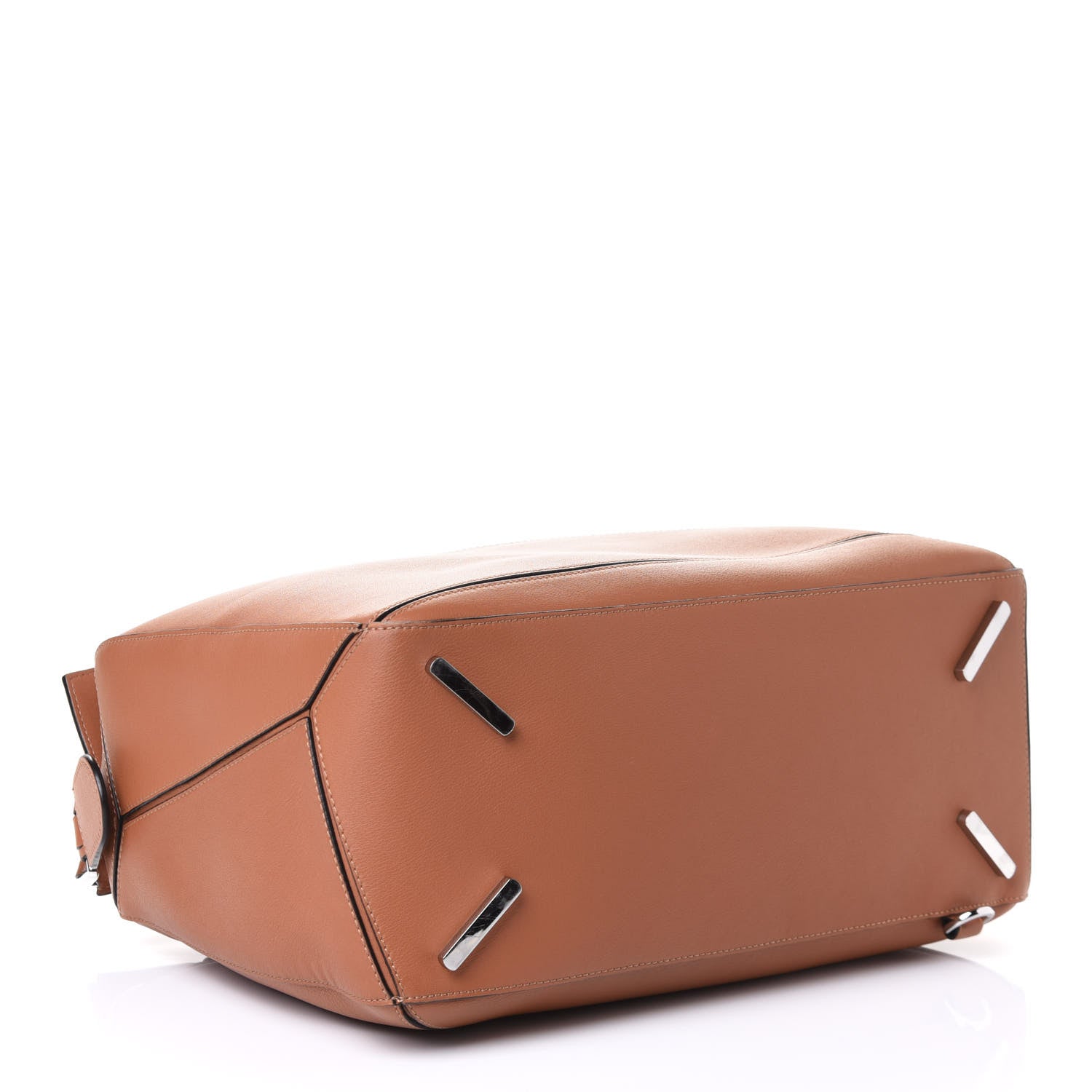Loewe Calfskin Large Puzzle Bag Tan 3 of 4