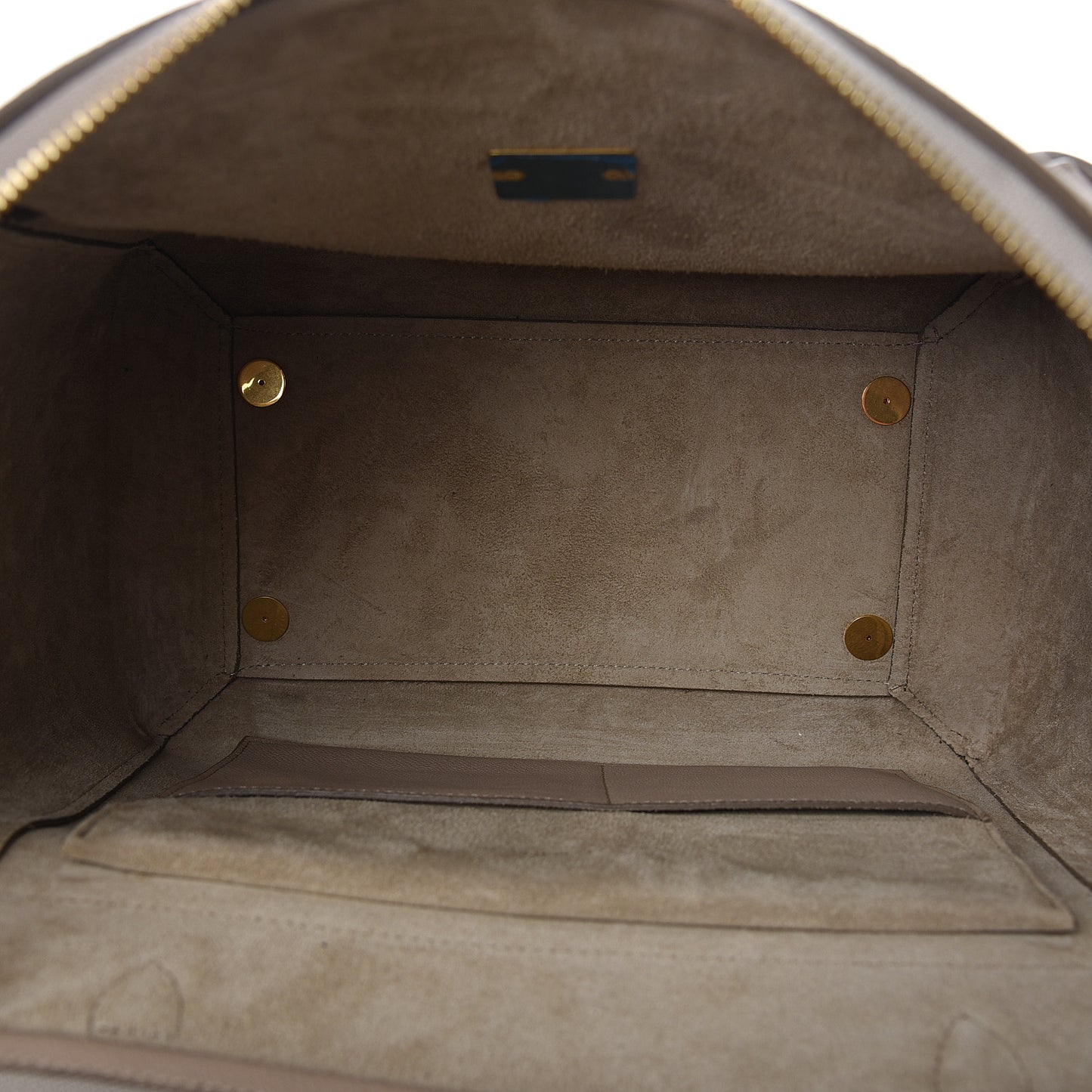 Grained Calfskin Mini Belt Bag Light Taupe
