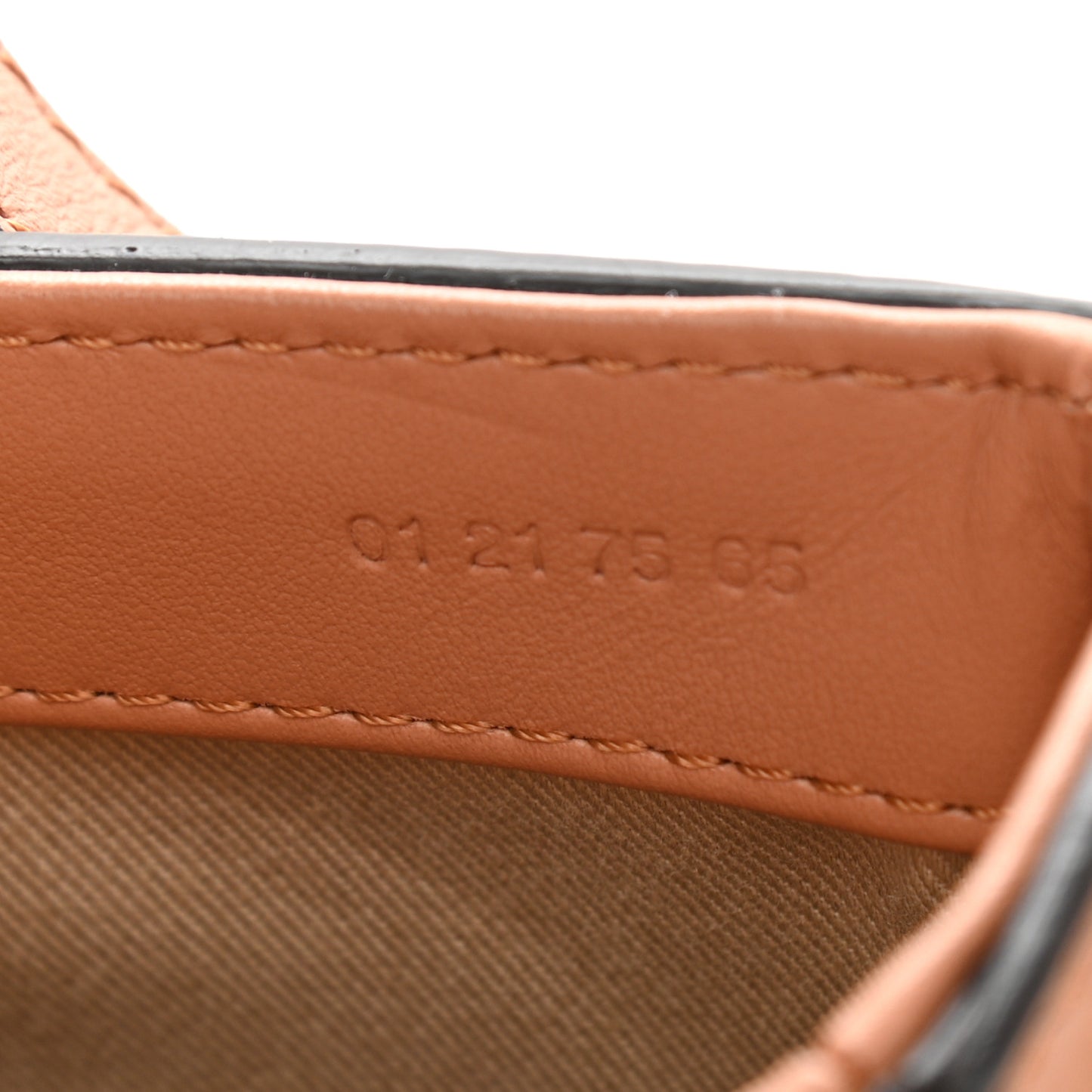 Calfskin Crocodile Embossed Mini C Double Carry Cement Pink