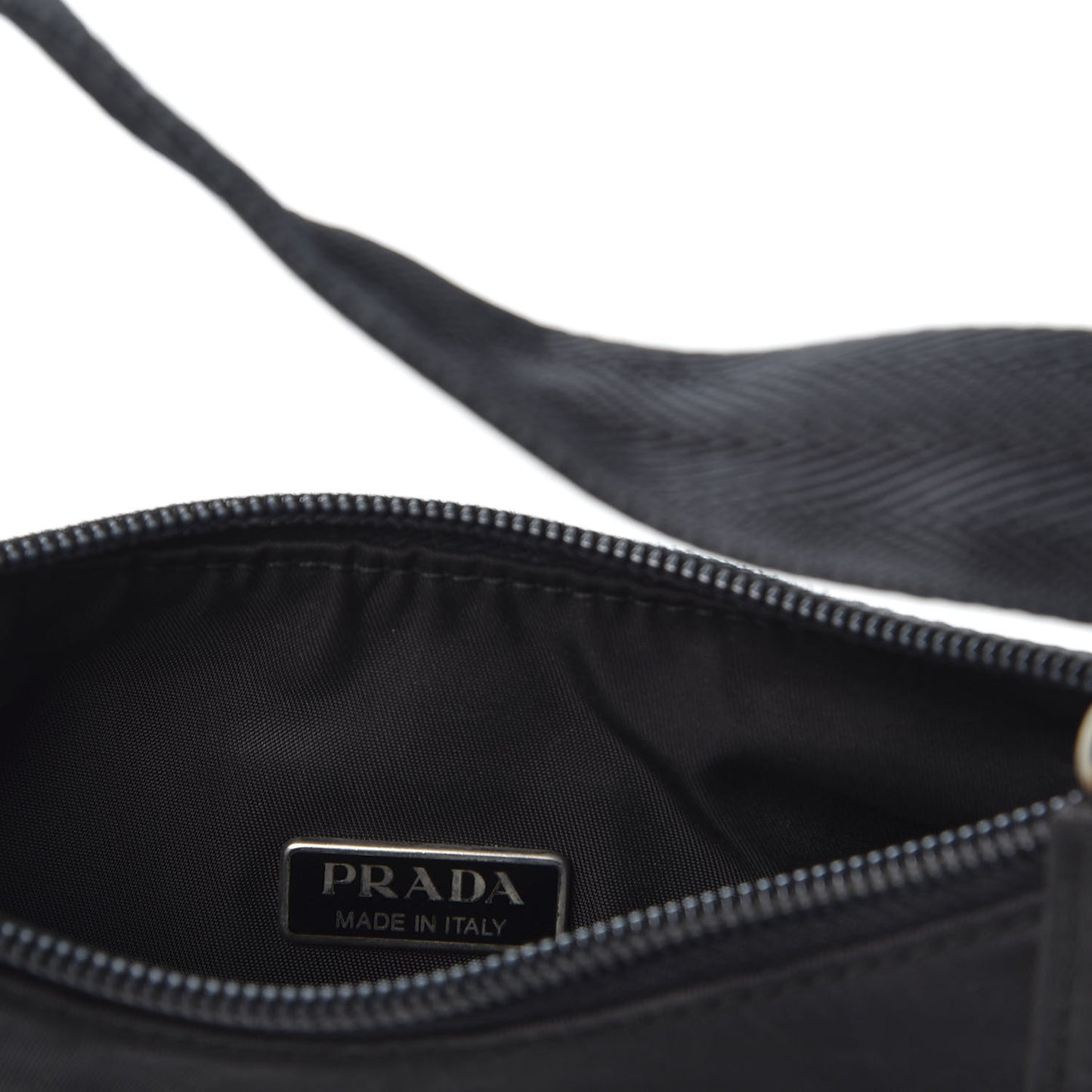 Tessuto Nylon Sport Shoulder Bag Black