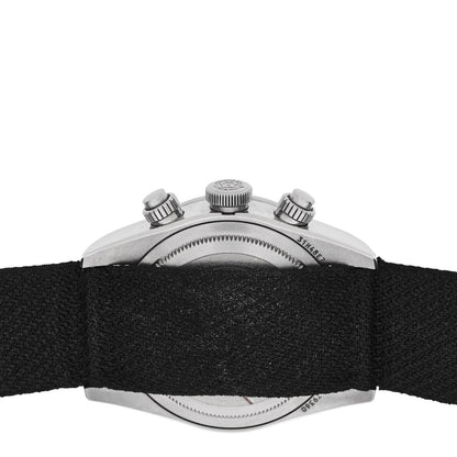 TUDOR Stainless Steel Fabric 41mm Black Bay Chronograph Panda Automatic Watch White 79360N 4 of 5