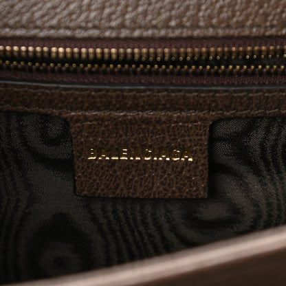 Gucci X BALENCIAGA BB Supreme Monogram Web Small Top Handle Bag Beige New Acero 6 of 11