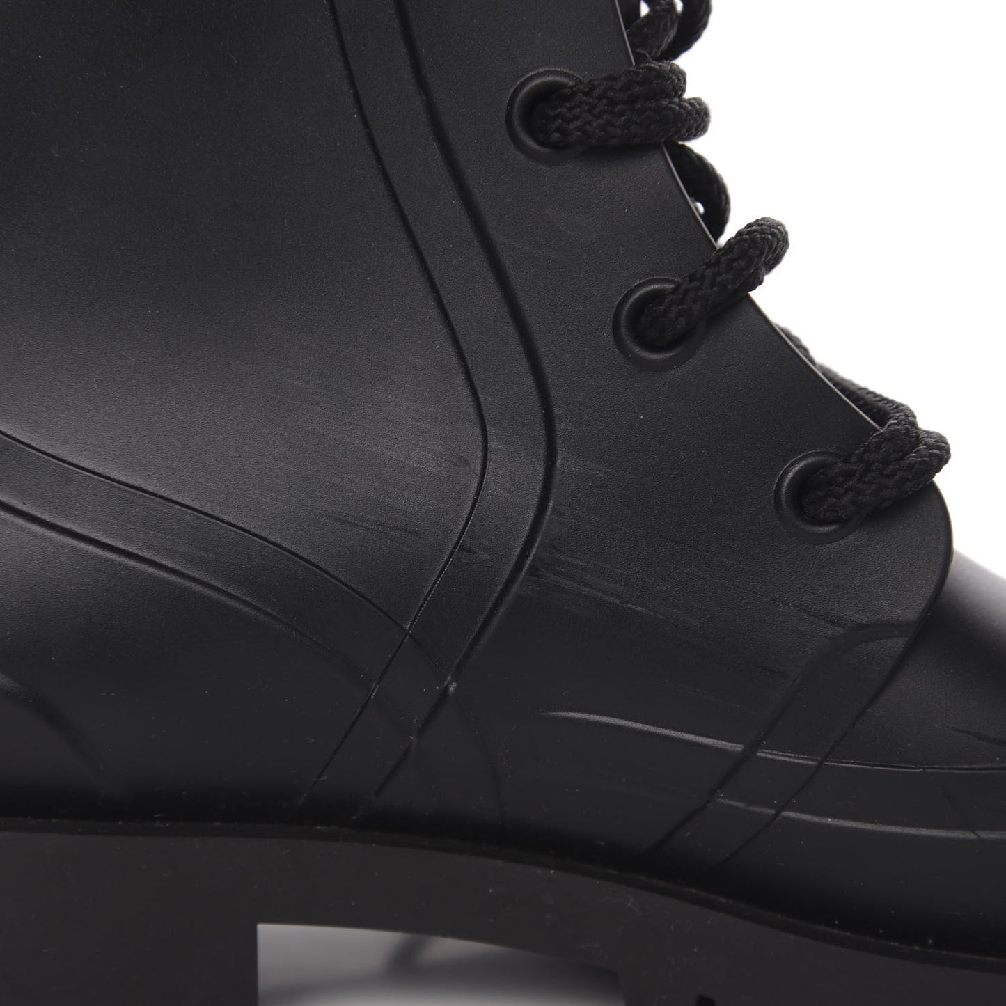 Rubber Diorcamp Low Boots 39 Black