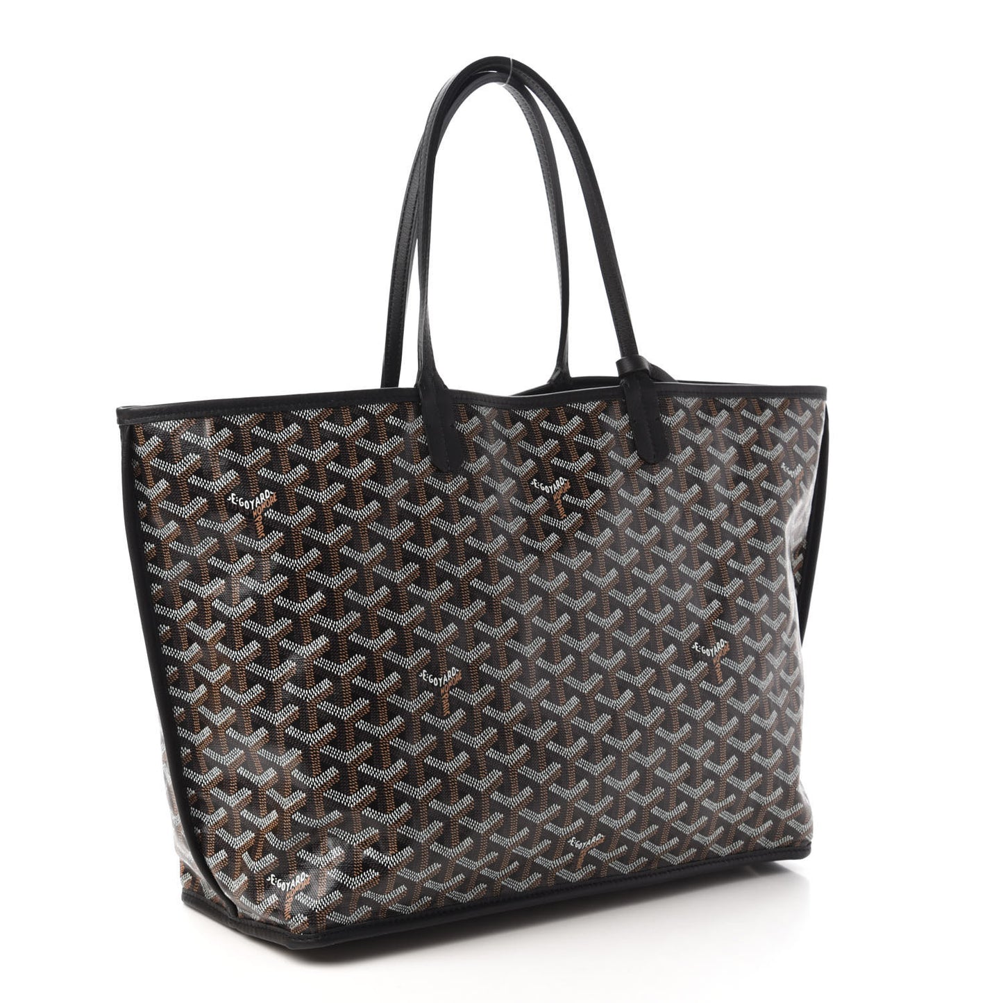 Goyardine Reversible Anjou PM Black