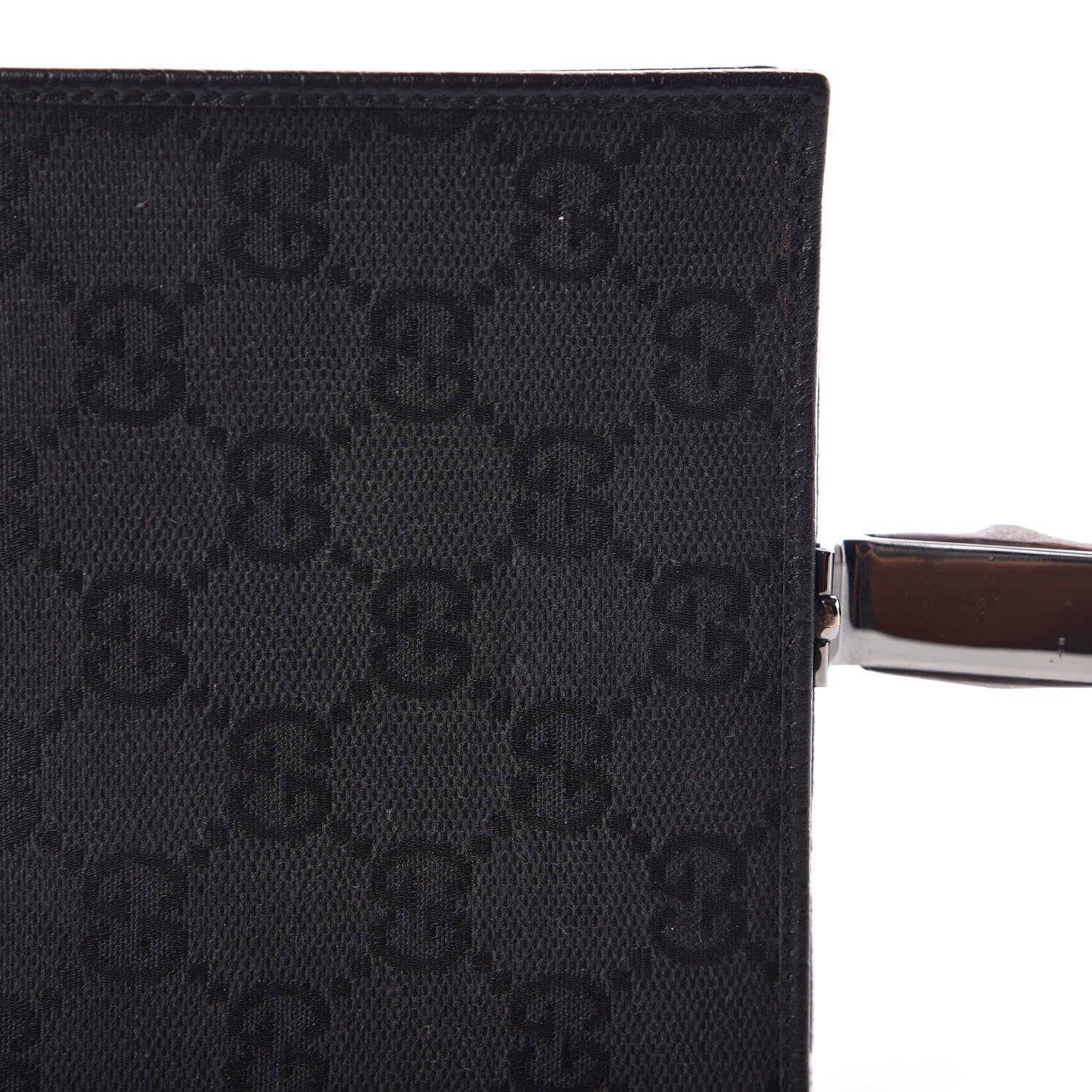 Gucci Monogram Bamboo Wallet Black 10 of 11