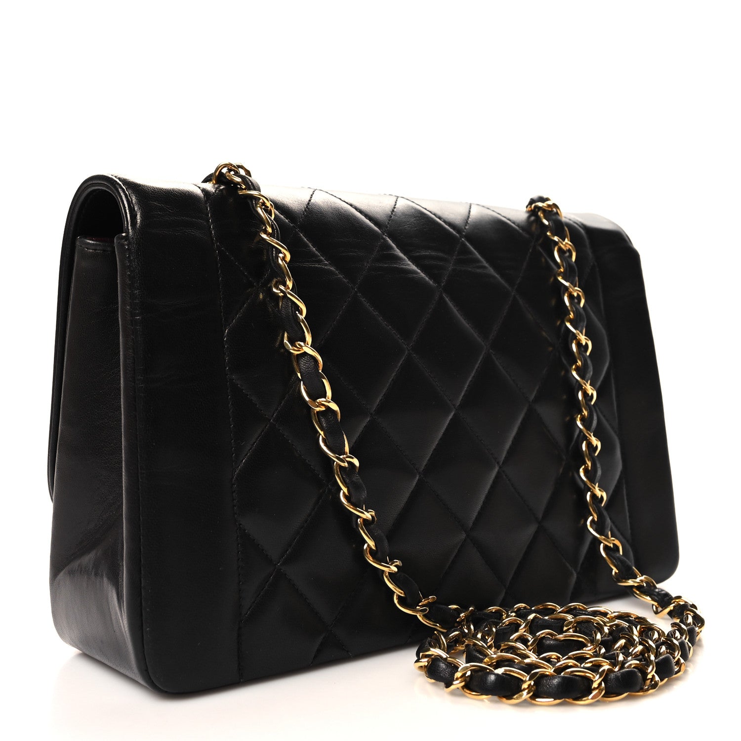 Chanel Lambskin Medium Single Flap Black 3 of 10