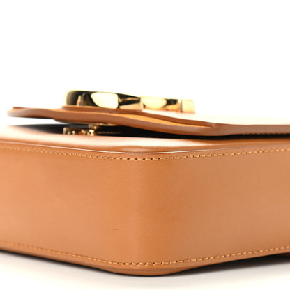 Chloe Shiny Calfskin Suede Mini C Bag Brown 9 of 9