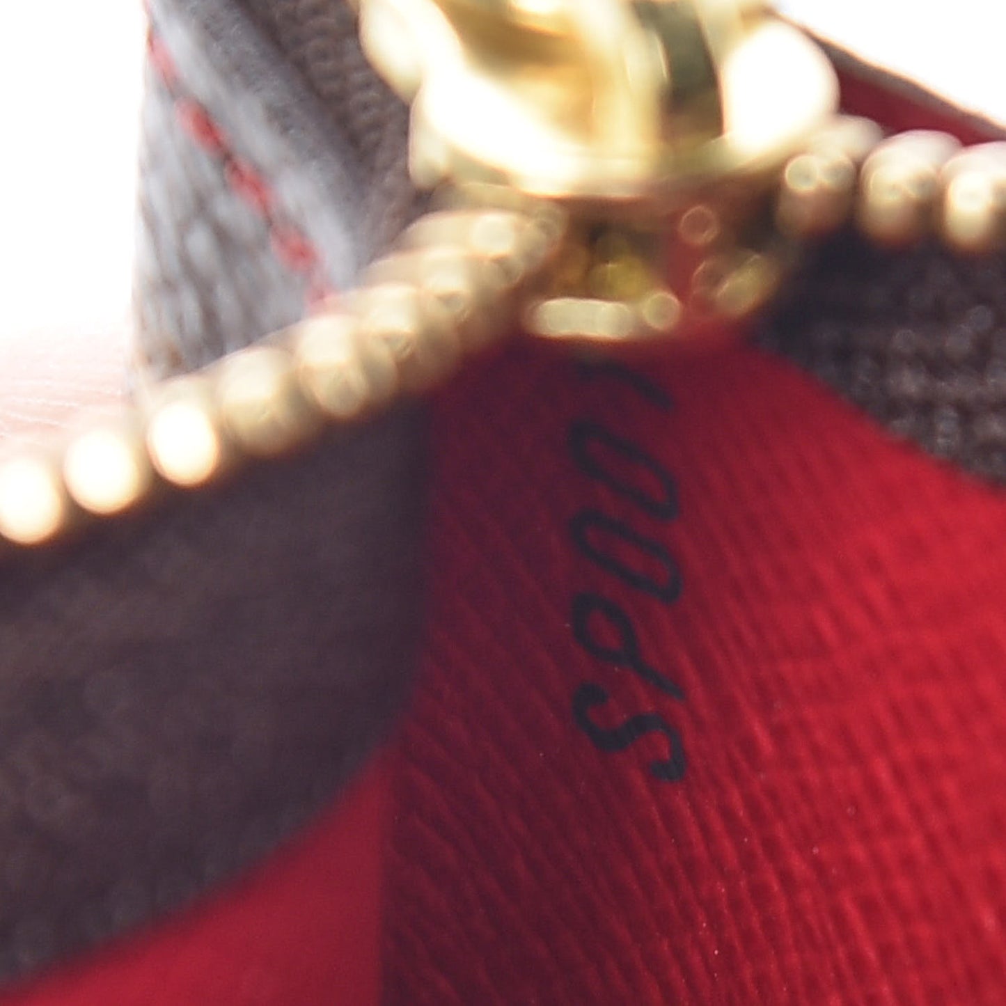 Monogram Cerises Key Pouch