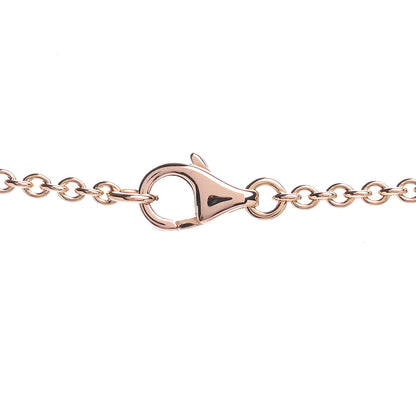 Cartier 18K Pink Gold Interlocking LOVE Necklace 4 of 7