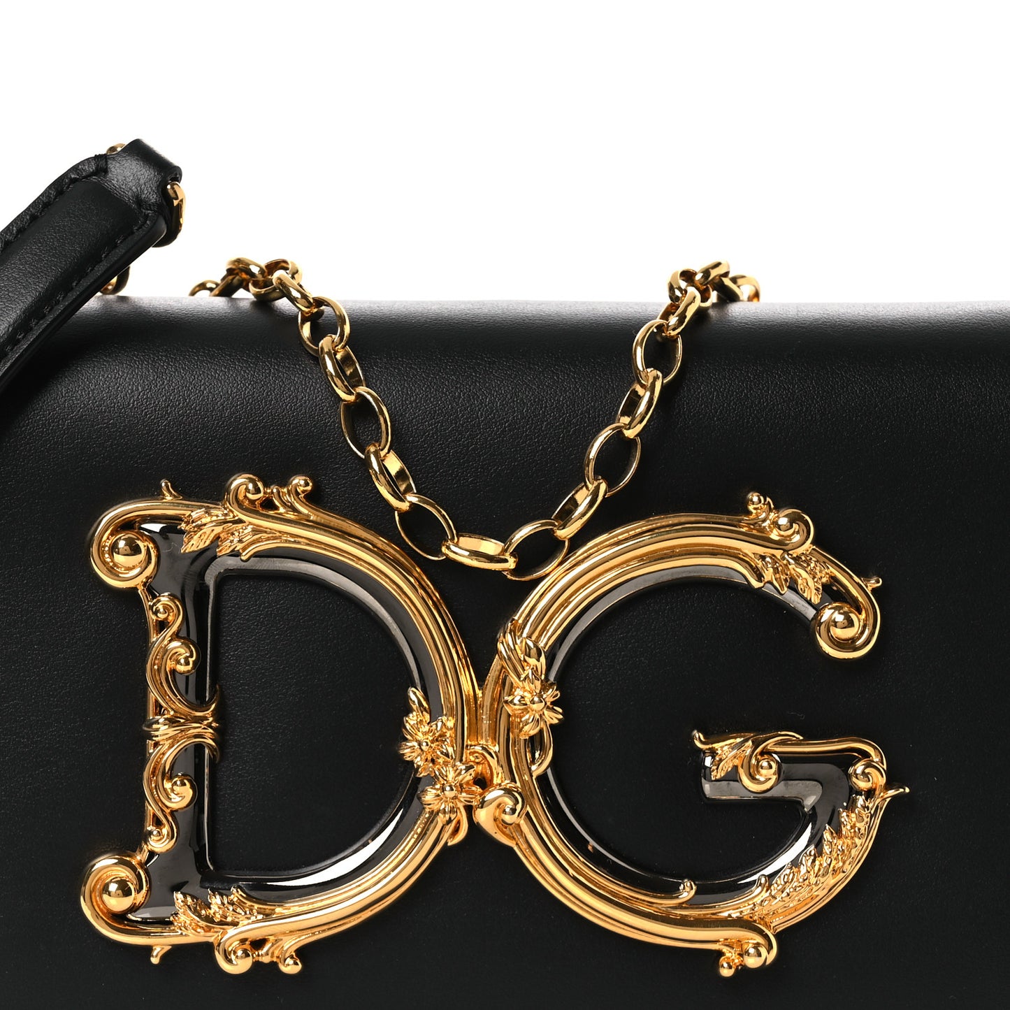 Nappa Mini DG Girls Shoulder Bag Black