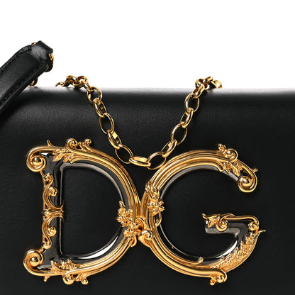 Dolce & Gabbana Nappa Mini DG Girls Shoulder Bag Black 7 of 10