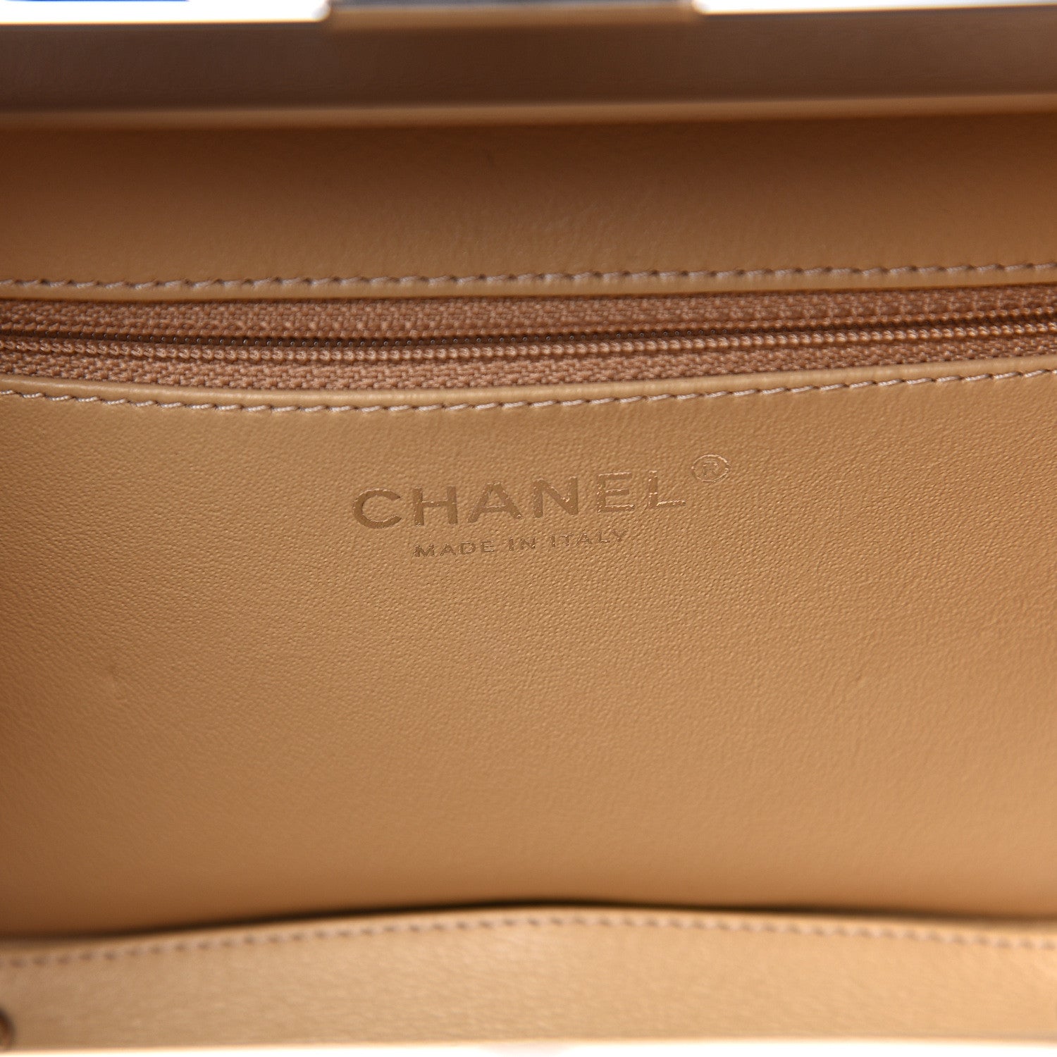 Chanel Raffia Patent Medium CC Filigree Vanity Case Black 5 of 9