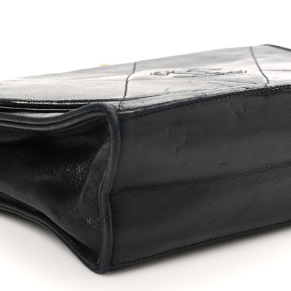 Chanel Lambskin Diamond CC Flap Black 10 of 11