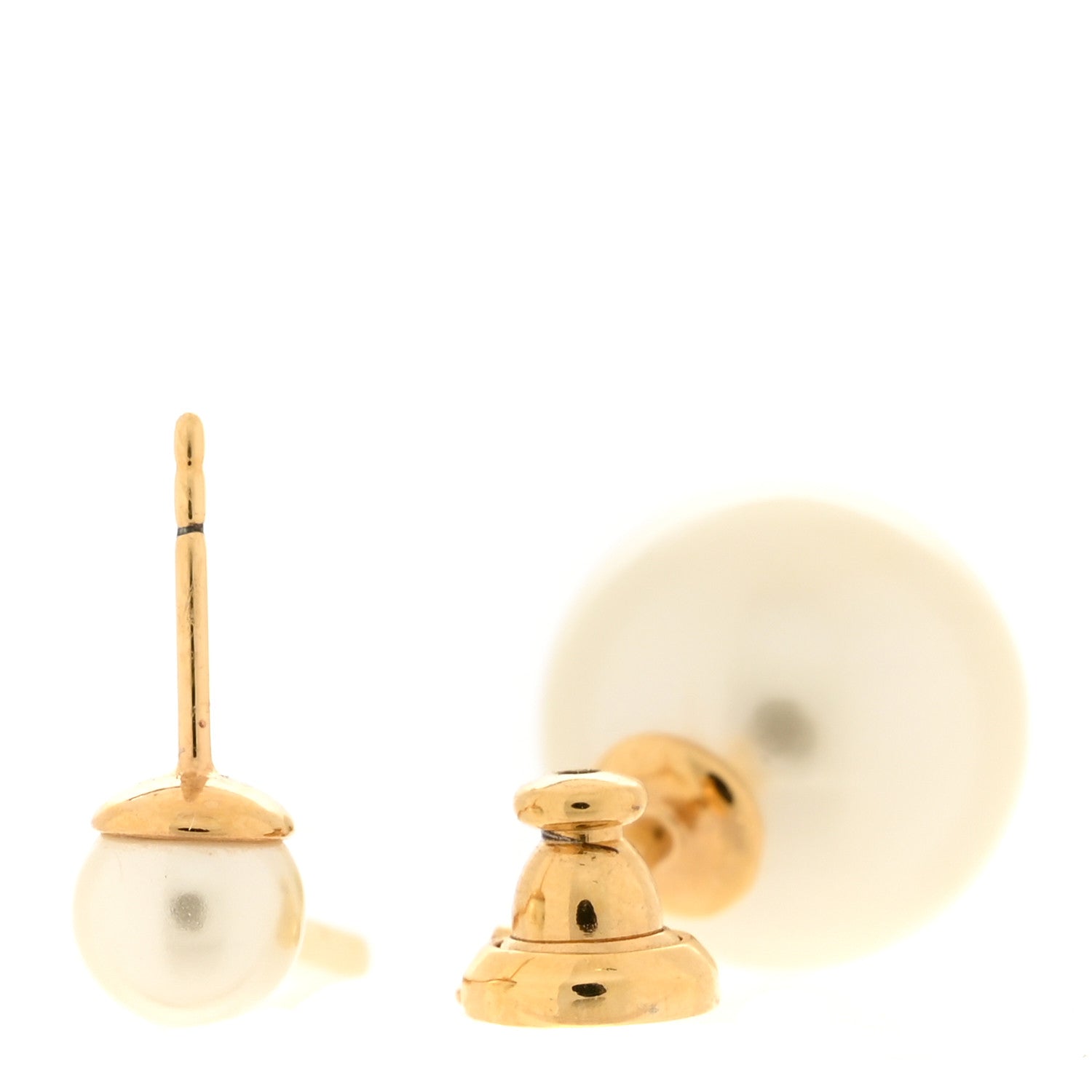 Christian Dior Pearl My ABCDior A Tribale Earring Gold 3 of 5