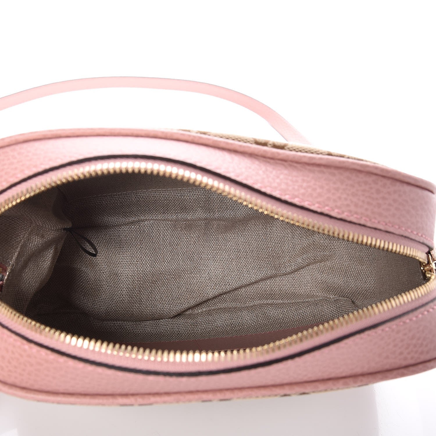 Gucci Monogram Mini Bree Messenger Bag Beige Soft Pink 5 of 7