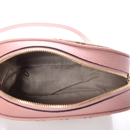 Gucci Monogram Mini Bree Messenger Bag Beige Soft Pink 5 of 7