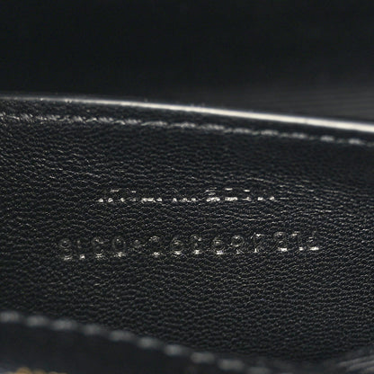Saint Laurent Grain De Poudre Small Monogram Kate Satchel Black 7 of 9