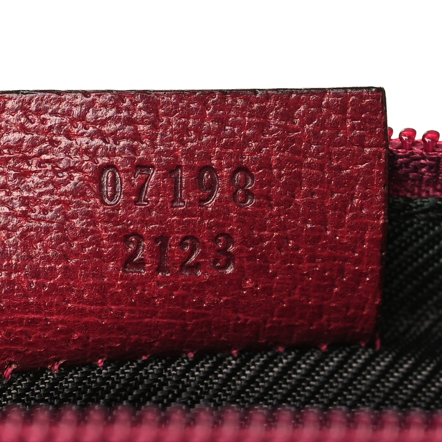 Gucci Monogram Boat Pochette Red 6 of 6