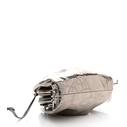 Bottega Veneta Metallic Crushed Calfskin The Mini Pouch Anchor 4 of 10