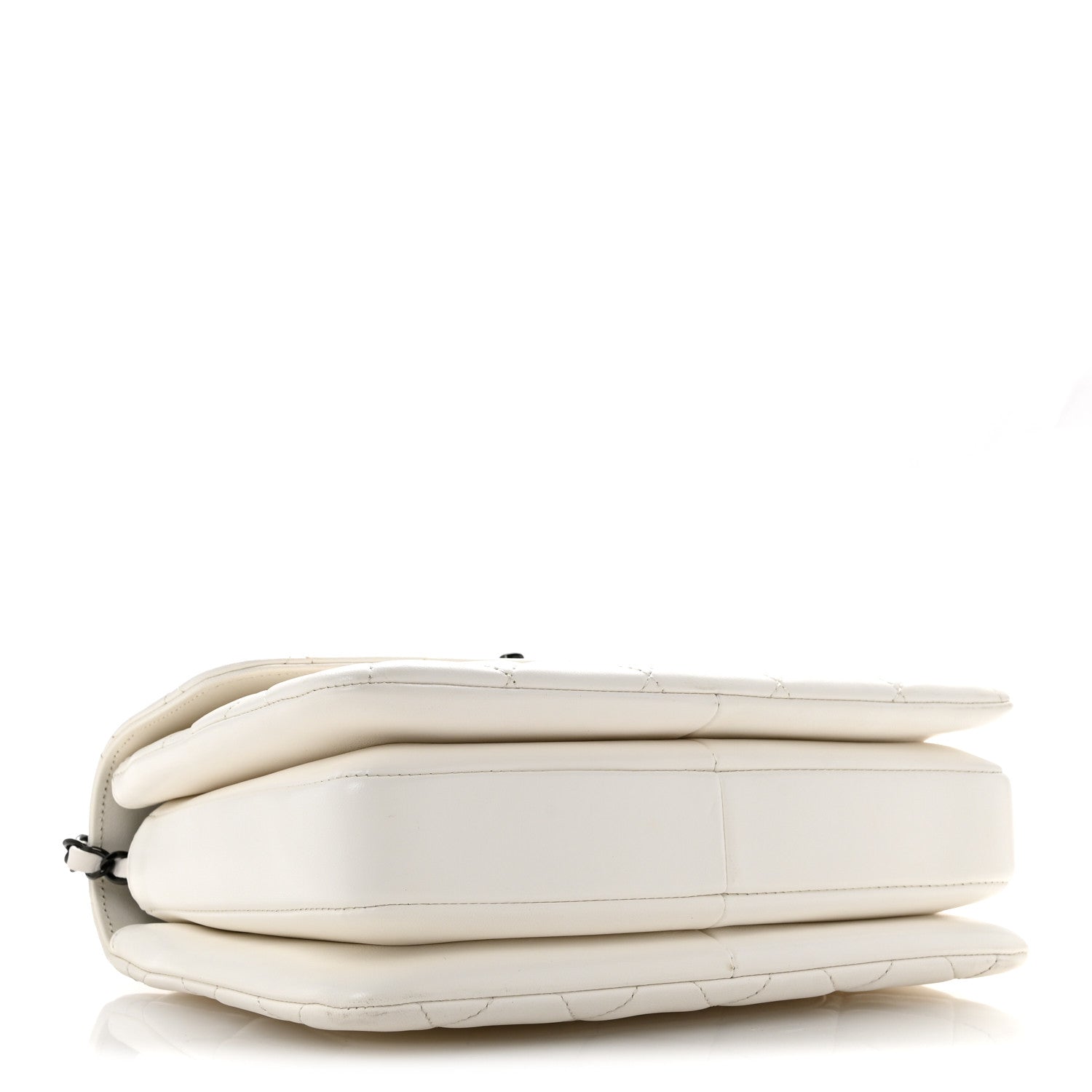Chanel Lambskin Quilted Small Trendy CC Dual Handle Flap Bag White 4 of 13