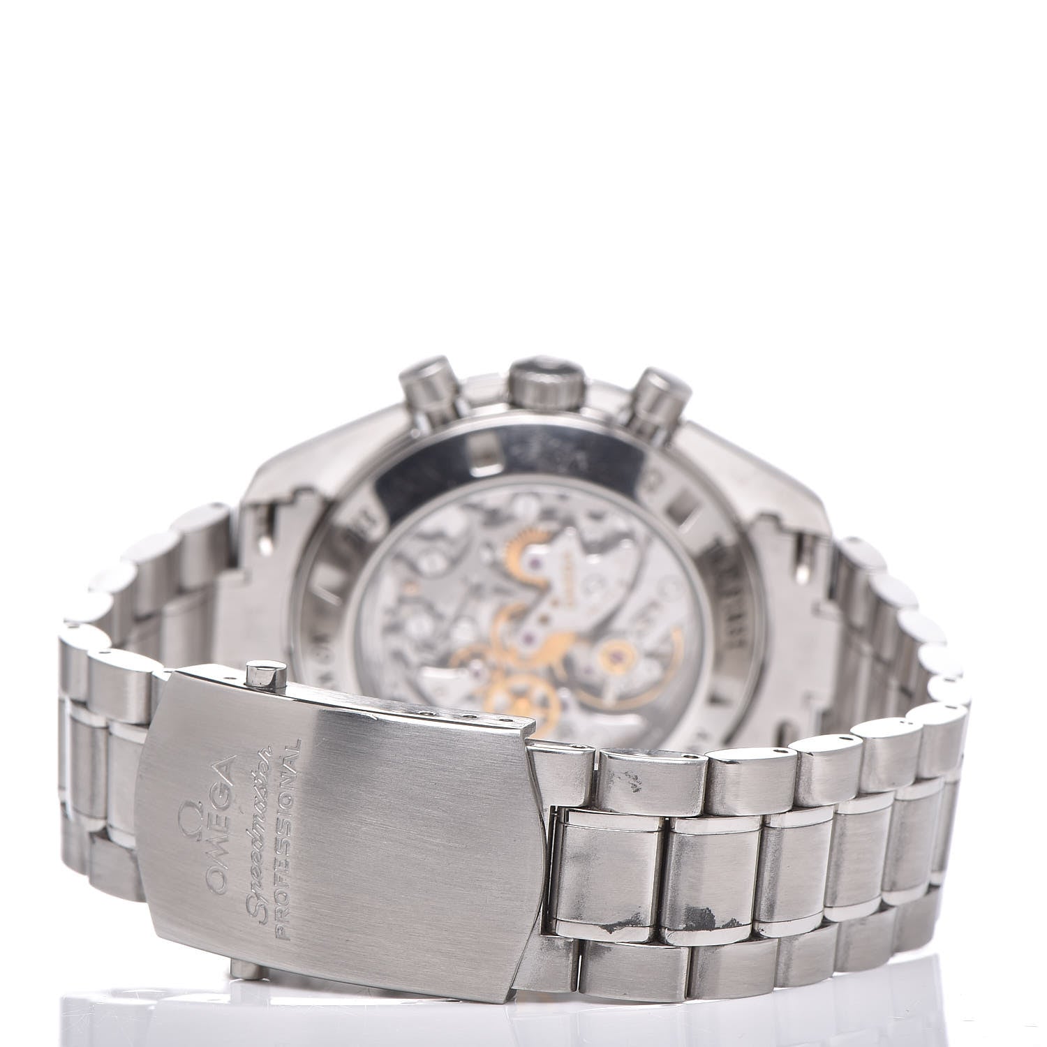 Omega Stainless Steel 42mm Speedmaster Moonwatch Professional Chronograph Manual Winding Watch Black 3573.50.00 4 of 8