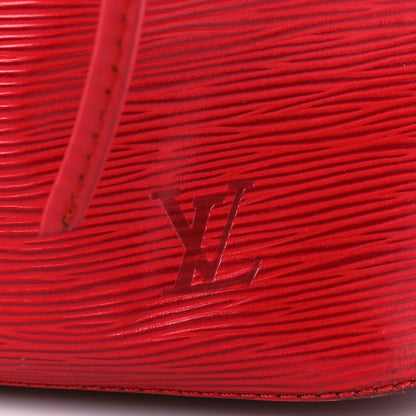 Louis Vuitton Epi Petit Noe Castillan Red 7 of 13
