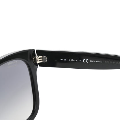 Chanel Acetate Polarized Square CC Sunglasses 5380 Black 6 of 7