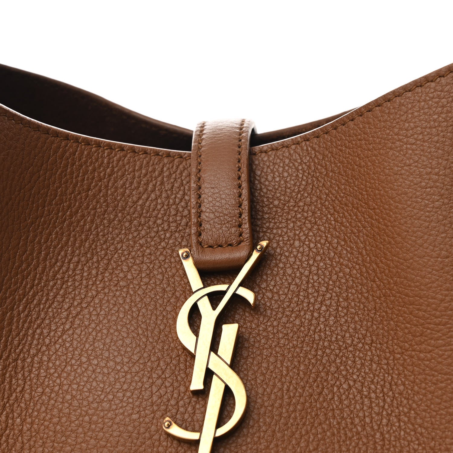 Saint Laurent Smooth Calfskin Small Le 5 A 7 Soft Hobo Fox 8 of 10