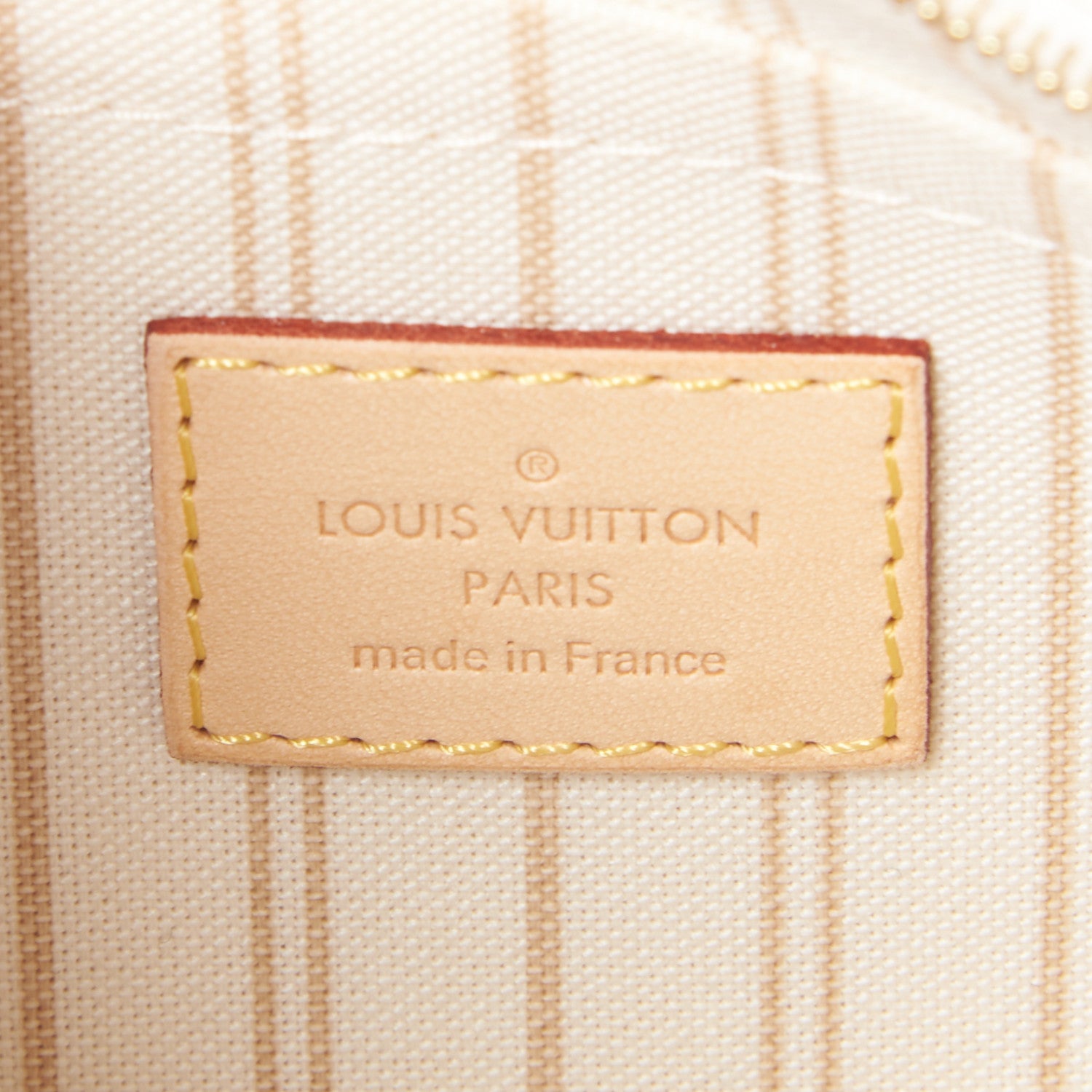 Louis Vuitton Damier Azur Neverfull PM Pochette 7 of 7