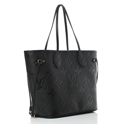 Louis Vuitton Empreinte Monogram Giant Neverfull MM Black 4 of 11