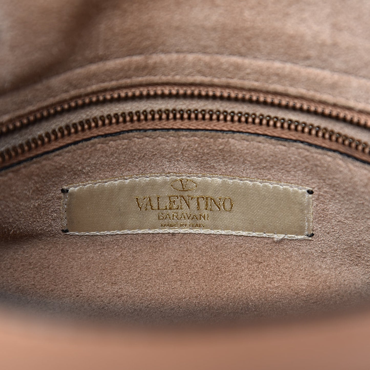 Pebbled Calfskin Beaded Small My Rockstud Frame Bag Soft Noisette