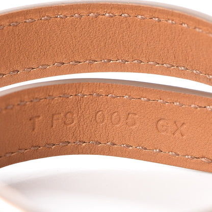 Hermes Swift Rivale Double Tour Bracelet S Craie 5 of 6