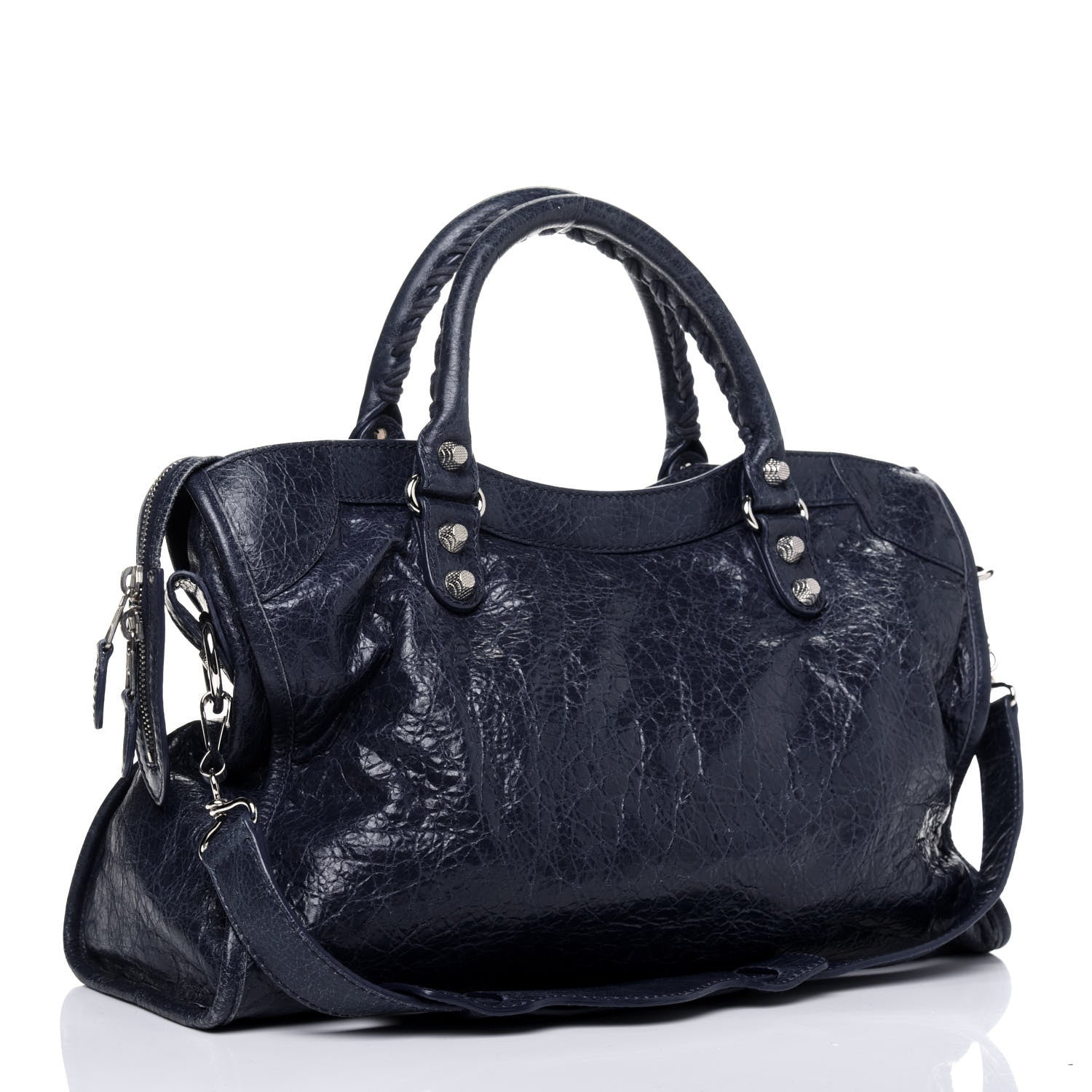 Balenciaga Agneau Giant 12 Silver Hardware City Bleu Mineral Light Bleu Mineral 4 of 20