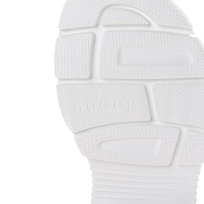 Gucci Metallic Nappa Aguru Slide Sandals 40.5 Argent Great White 9 of 12