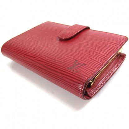 Louis Vuitton Epi French Purse Wallet Red 5 of 9