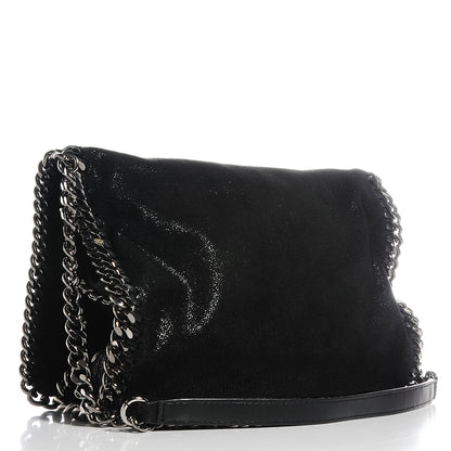Stella McCartney Shaggy Deer Falabella Messenger Black 3 of 9
