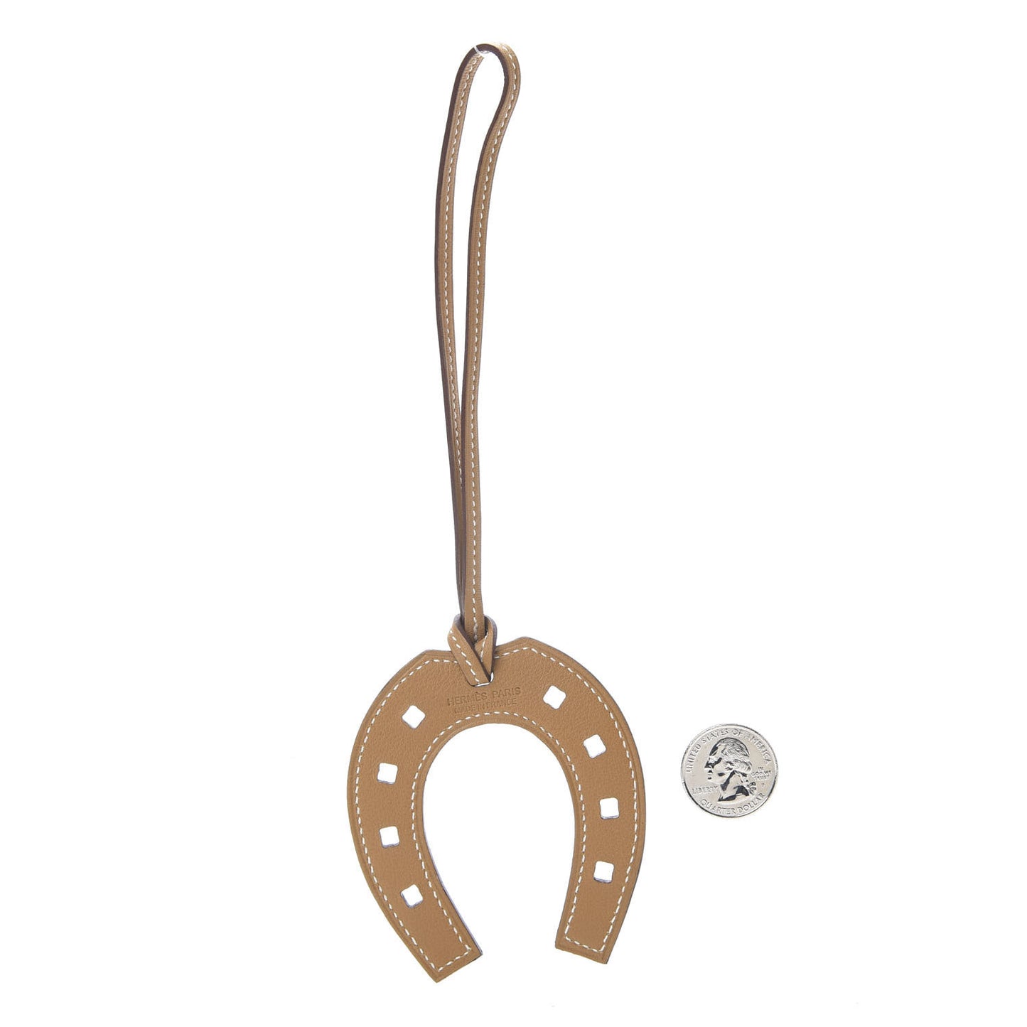 Swift Horseshoe Bag Charm Kraft