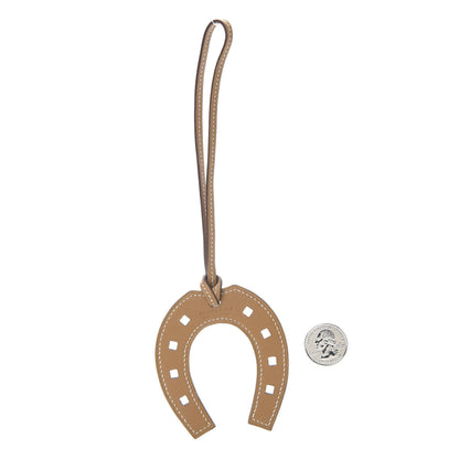 Hermes Swift Horseshoe Bag Charm Kraft 2 of 4