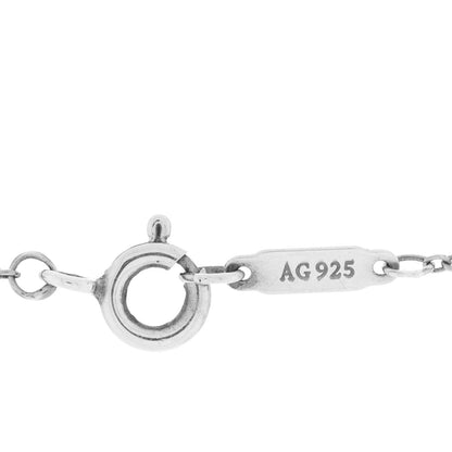 Tiffany Sterling Silver Rubedo 1837 Circles Pendant Necklace 6 of 6