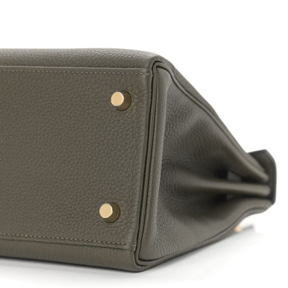 Hermes Togo Kelly Retourne 28 Vert Maquis 10 of 11