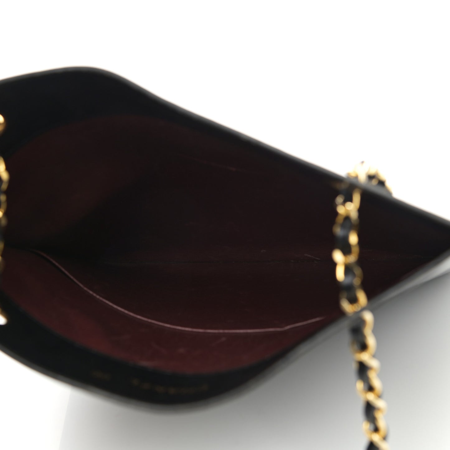 Lambskin CC Flat Tote Black