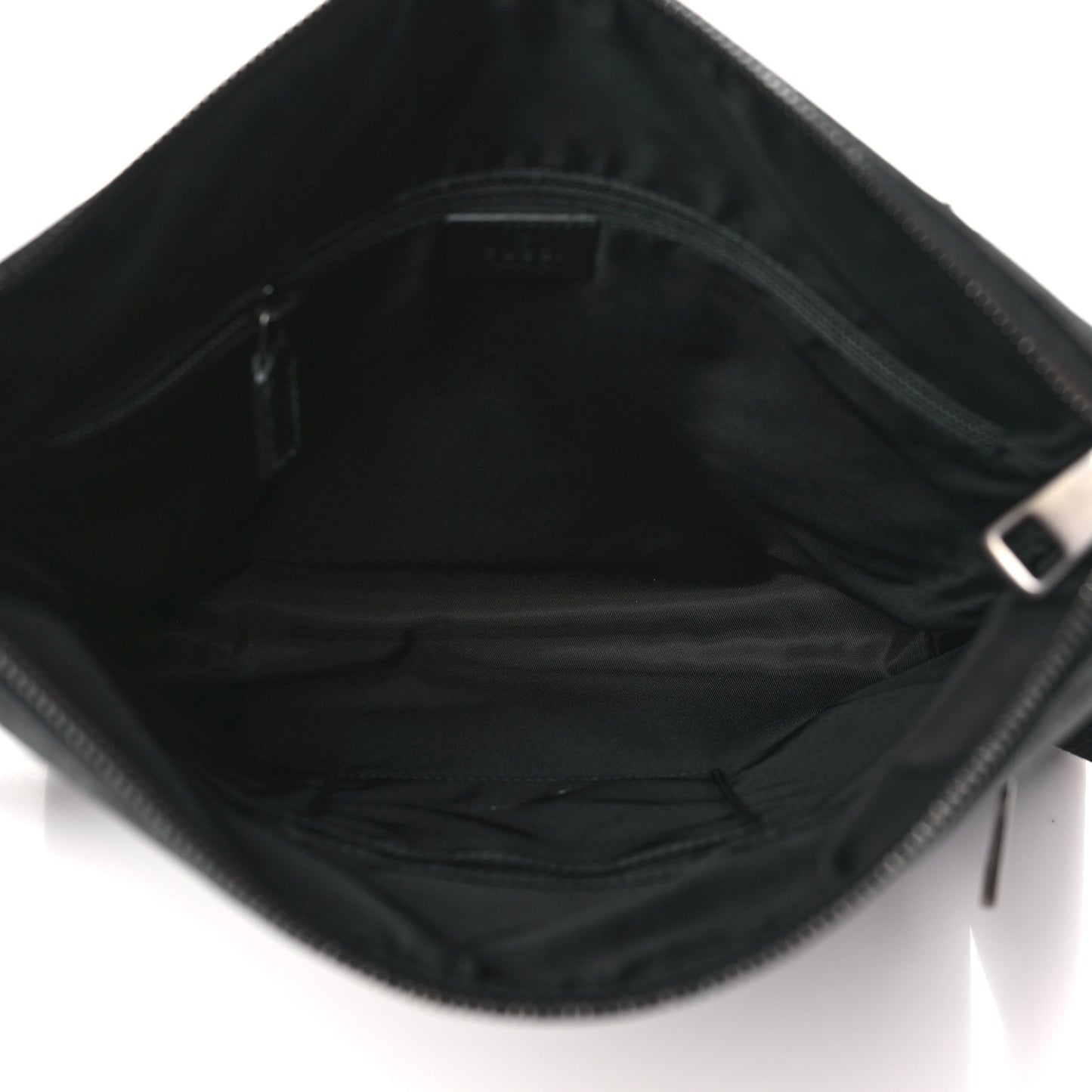 GG Supreme Monogram Crossbody Messenger Bag Black Grey