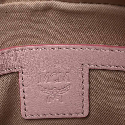 MCM Visetos Camera Crossbody Bag Powder Pink 6 of 11