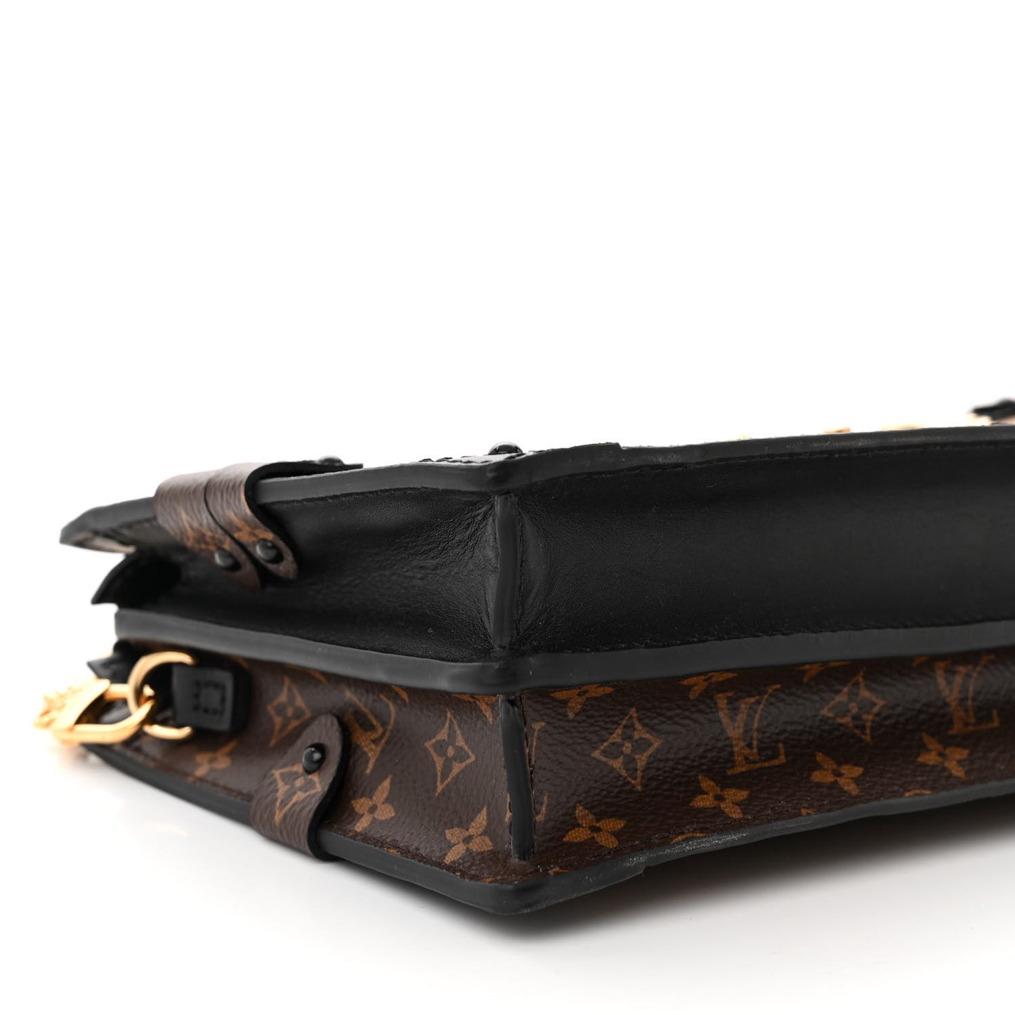 Reverse Monogram Trunk Clutch