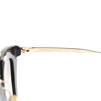 Prada Acetate Cinema Sunglasses SPR 09Q Black 5 of 6