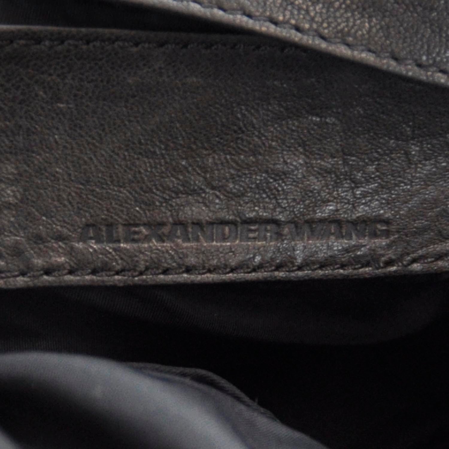 Alexander Wang Leather Rocco Dark Brown 6 of 6